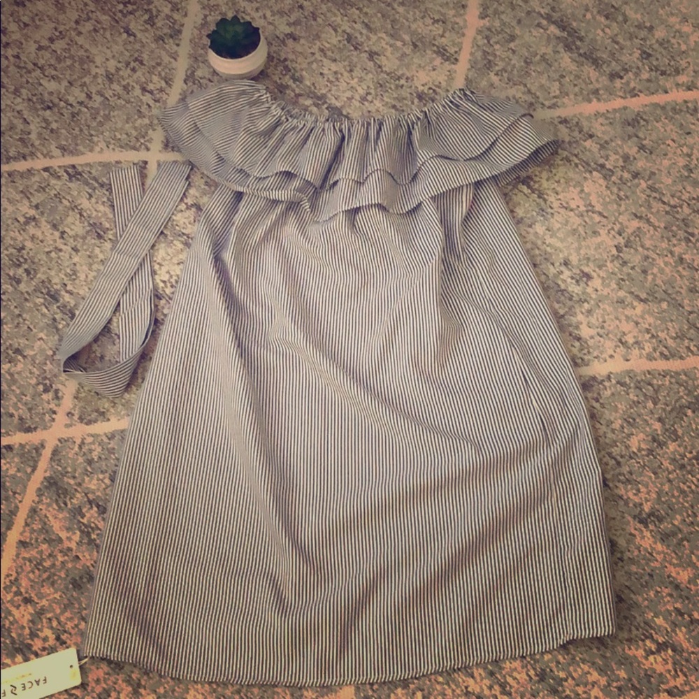 Ruffled Mini Dress